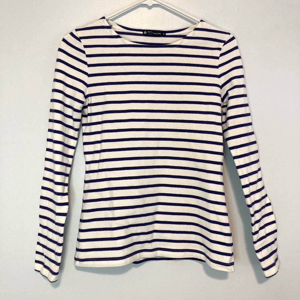 Petit Bateau Britton stripe classic French shirt